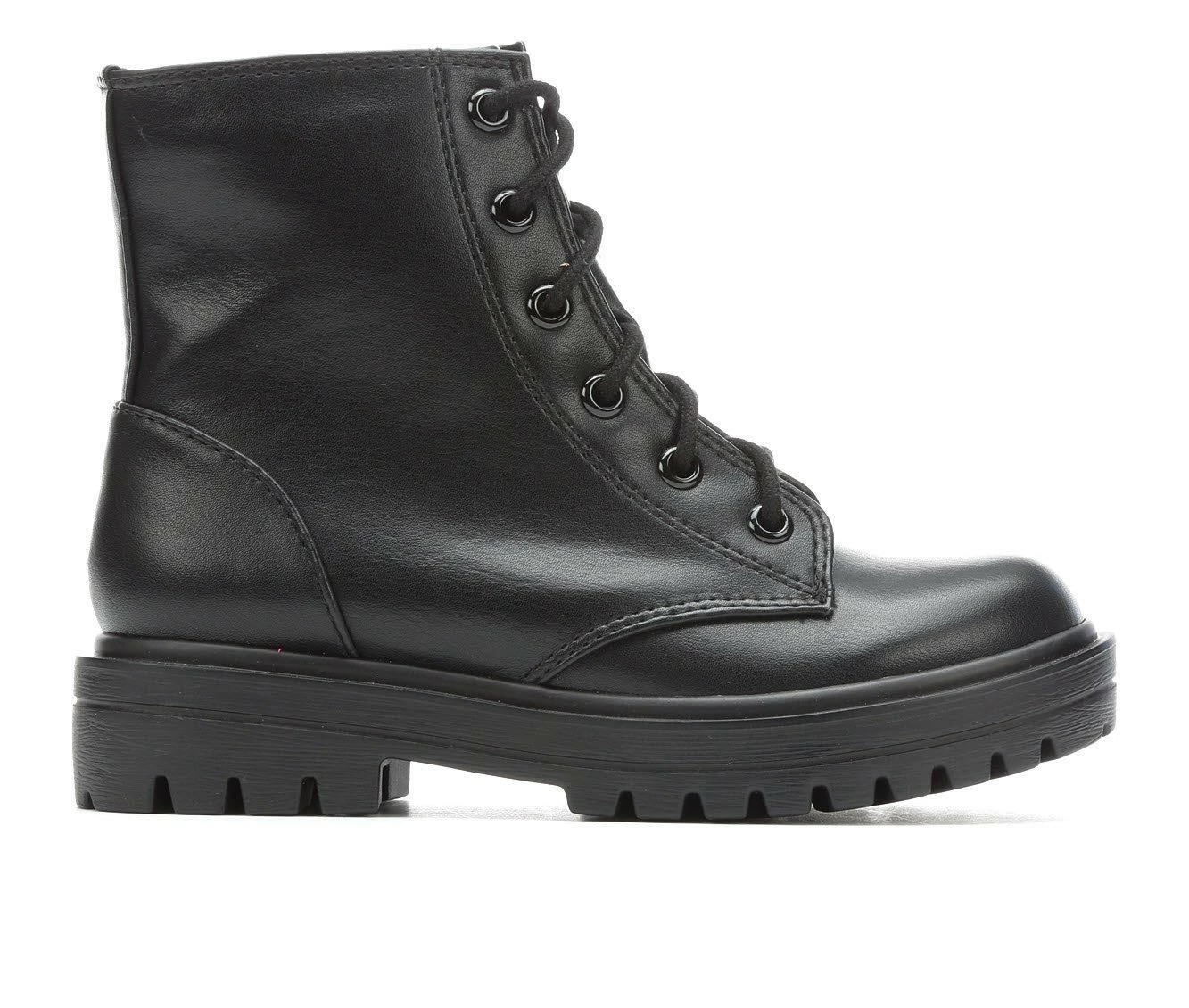 Girls' Unr8ed Little Kid & Big Kid Firm Combat Boots 1 Girls' Unr8ed Little Kid & Big Kid Firm Combat Boots