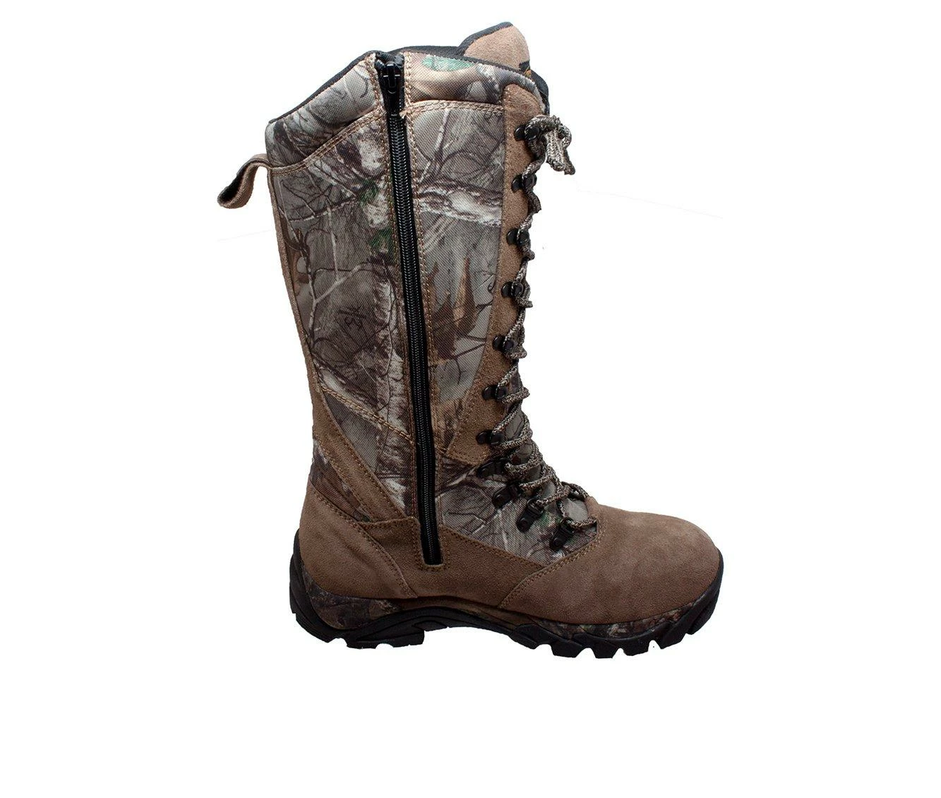 Men's Tecs 15" Waterproof Zip/Lace Snake Bite Insulated Boots 2 Men's Tecs 15" Waterproof Zip/Lace Snake Bite Insulated Boots - Image 2