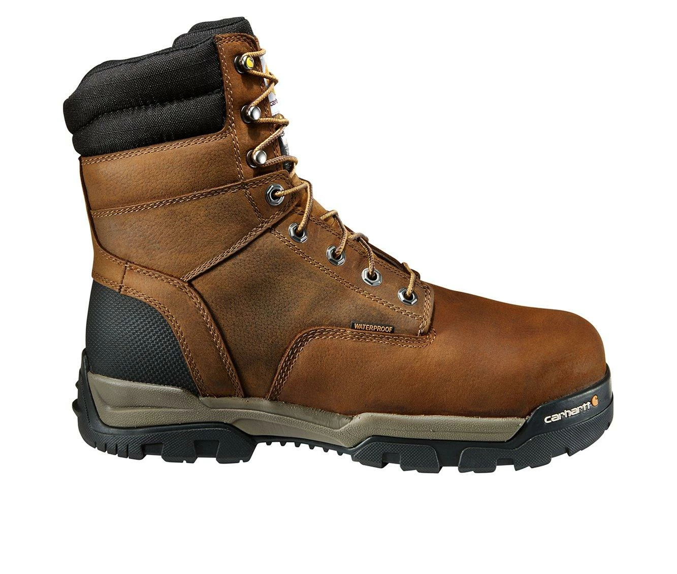 Men's Carhartt CME8047 Waterproof Soft Toe Work Boots 2 Men's Carhartt CME8047 Waterproof Soft Toe Work Boots - Image 2