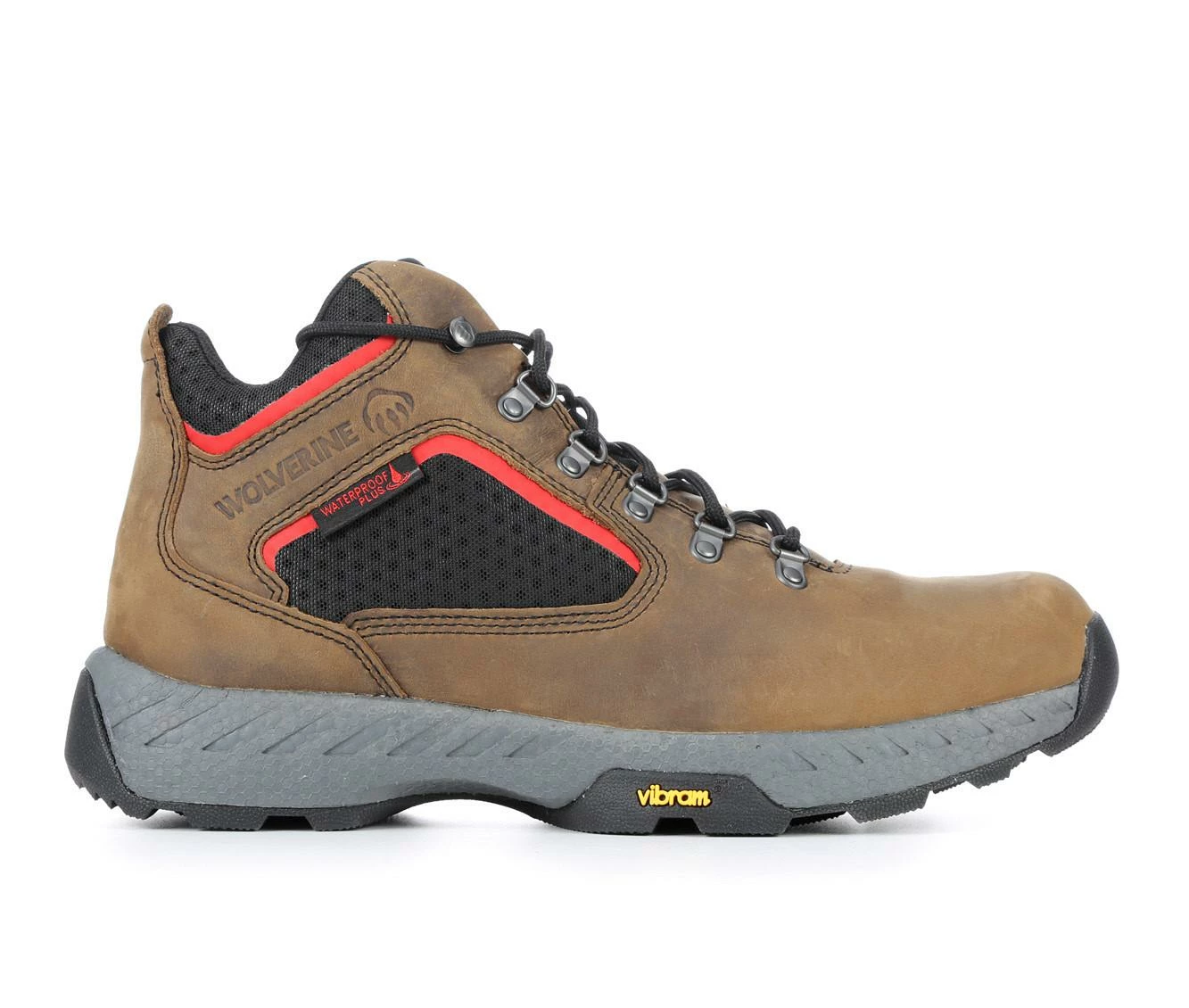 Men's Wolverine Guide UltraSpring Waterproof Mid Work Boots 2 Men's Wolverine Guide UltraSpring Waterproof Mid Work Boots - Image 2