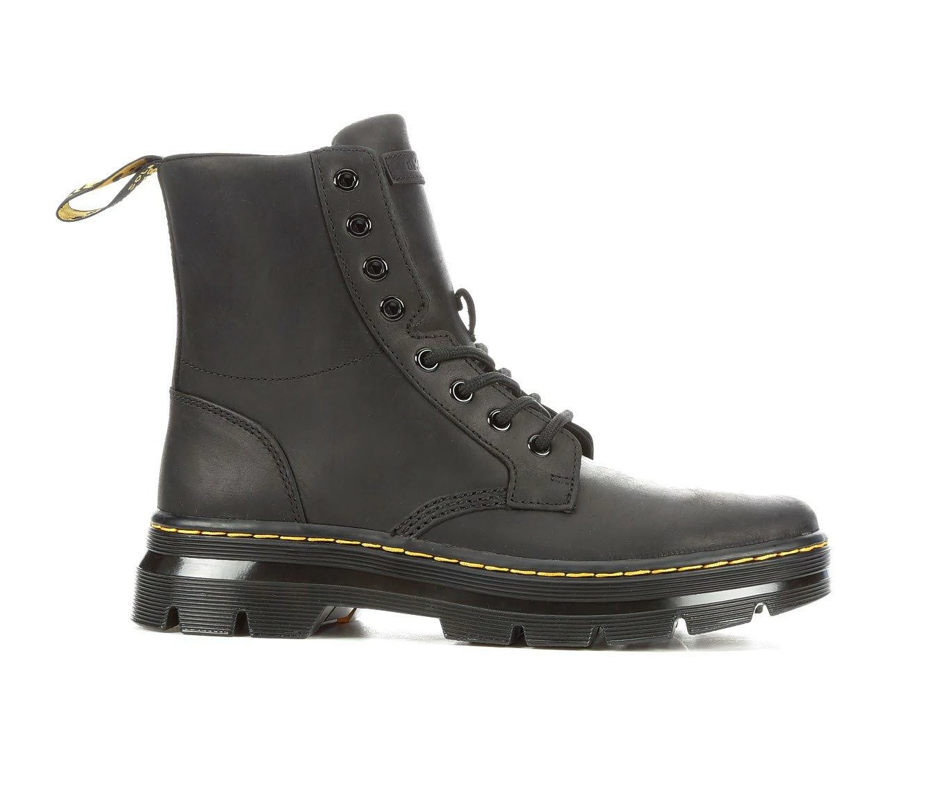 Women's Dr. Martens Combs Leather Combat Boots 2 Women's Dr. Martens Combs Leather Combat Boots - Image 2