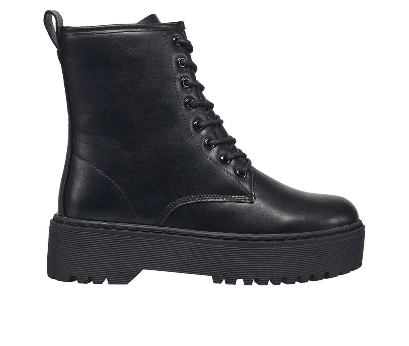 Women's C&C California Lucie Platform Combat Boots 2 Women's C&C California Lucie Platform Combat Boots - Image 2