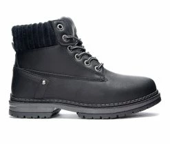 Women's Dirty Laundry Alpine Sweater Cuff Lace-Up Boots