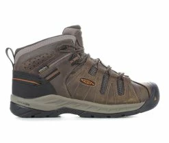 Men's KEEN Utility Flint II Mid Waterproof Soft Toe Work Boots