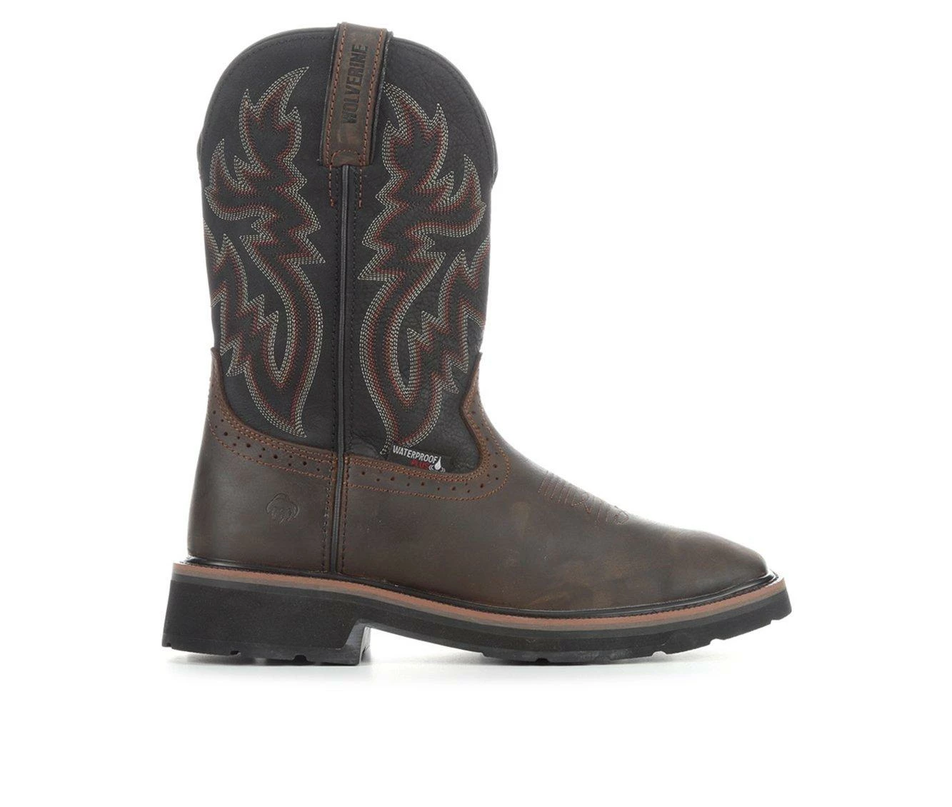 Men's Wolverine 10768 Rancher Soft Toe Waterproof Cowboy Boots 2 Men's Wolverine 10768 Rancher Soft Toe Waterproof Cowboy Boots - Image 2