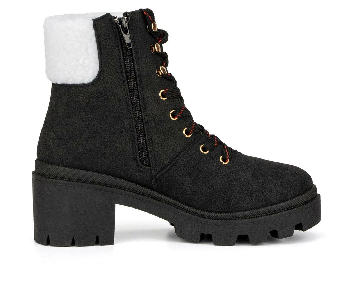 Women's Olivia Miller Ariel Lace-Up Boots 1 Women's Olivia Miller Ariel Lace-Up Boots