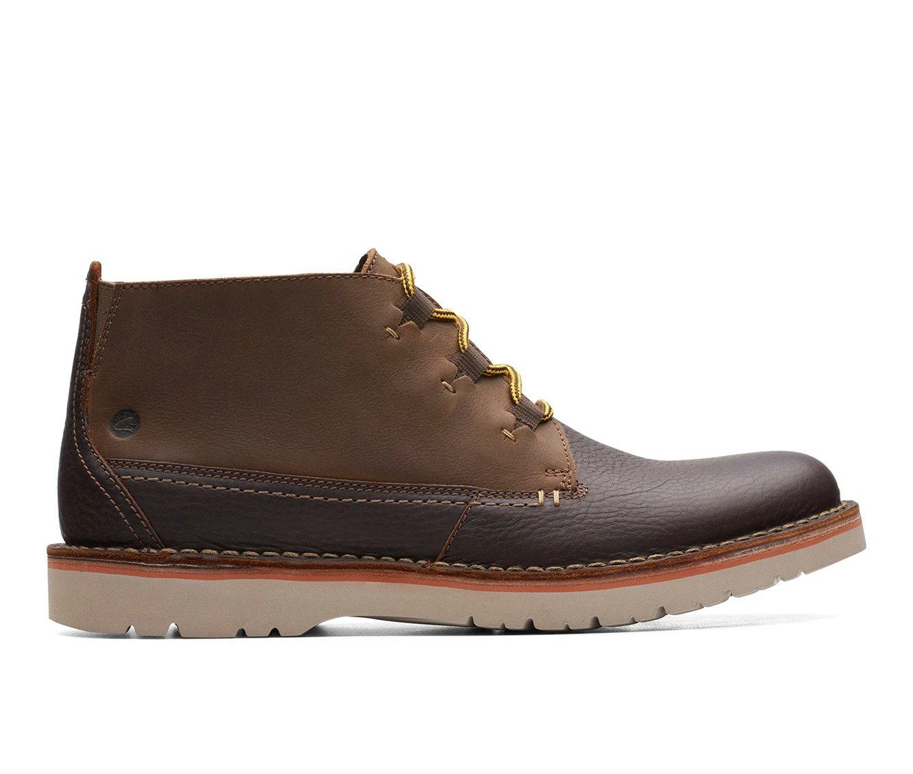 Men's Clarks Eastford Mid Chukka Boots 2 Men's Clarks Eastford Mid Chukka Boots - Image 2