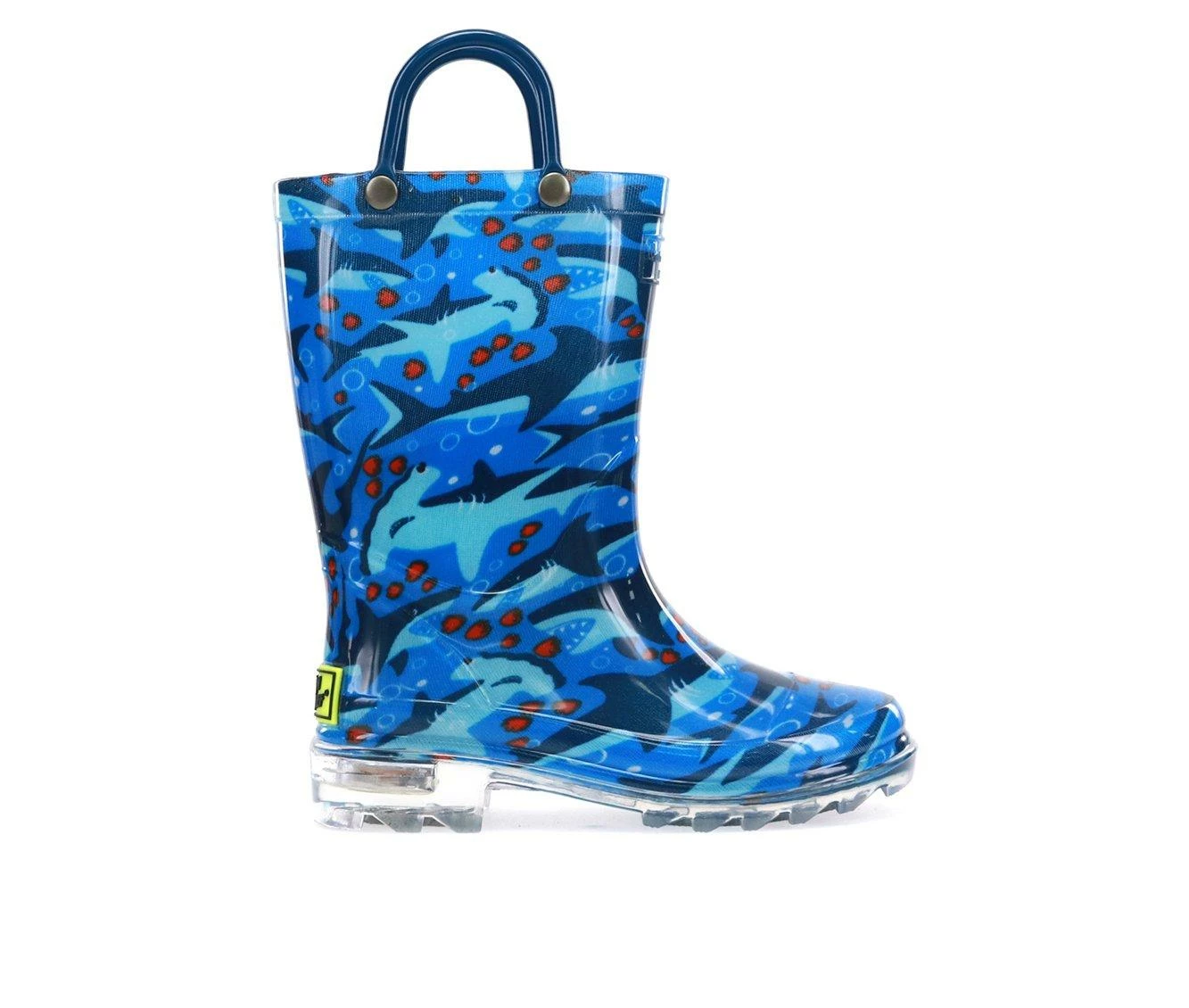 Boys' Western Chief Toddler Shark Light Rain Boots 2 Boys' Western Chief Toddler Shark Light Rain Boots - Image 2