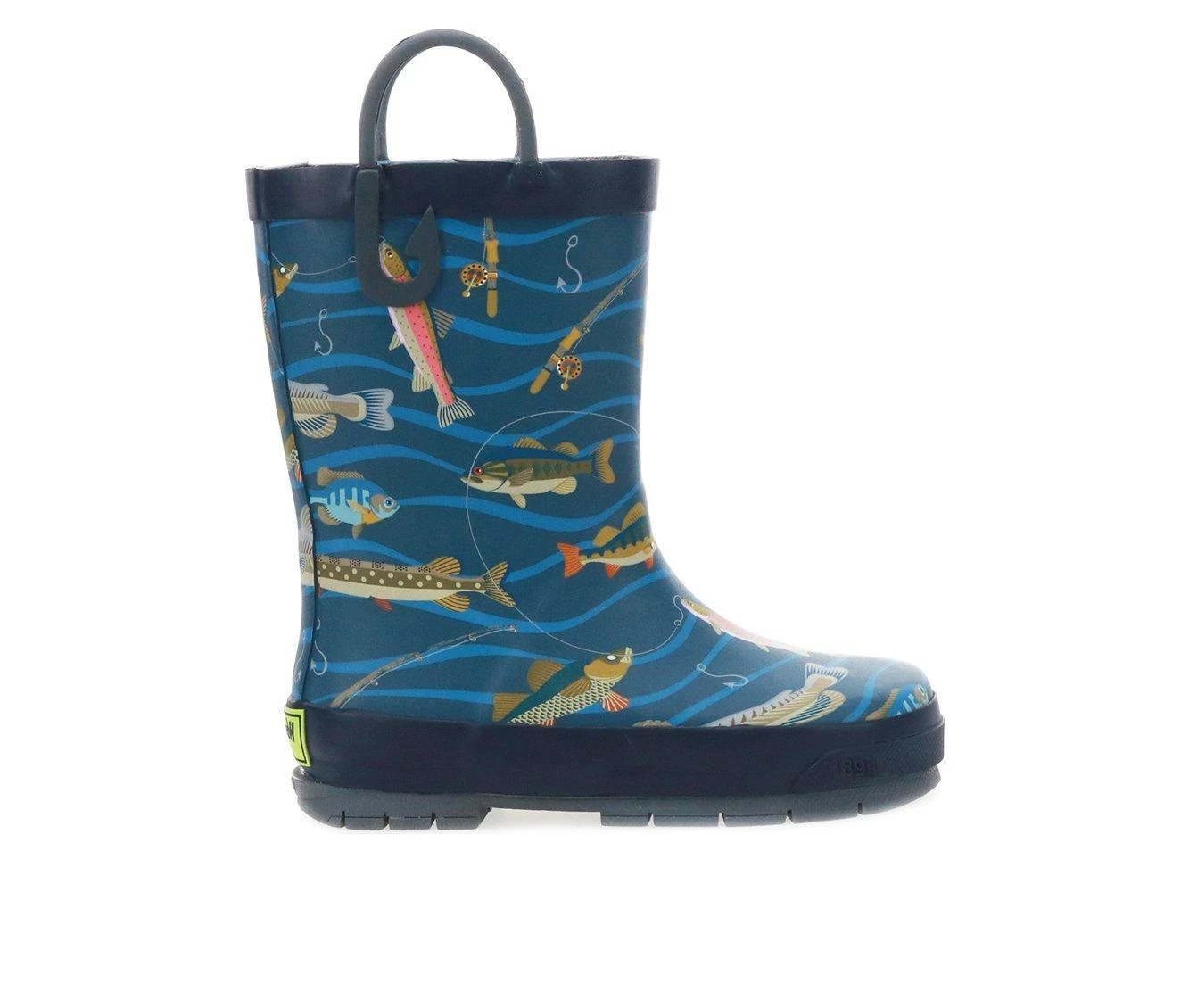 Boys' Western Chief Toddler Gone Fish'n Rain Boots 2 Boys' Western Chief Toddler Gone Fish'n Rain Boots - Image 2