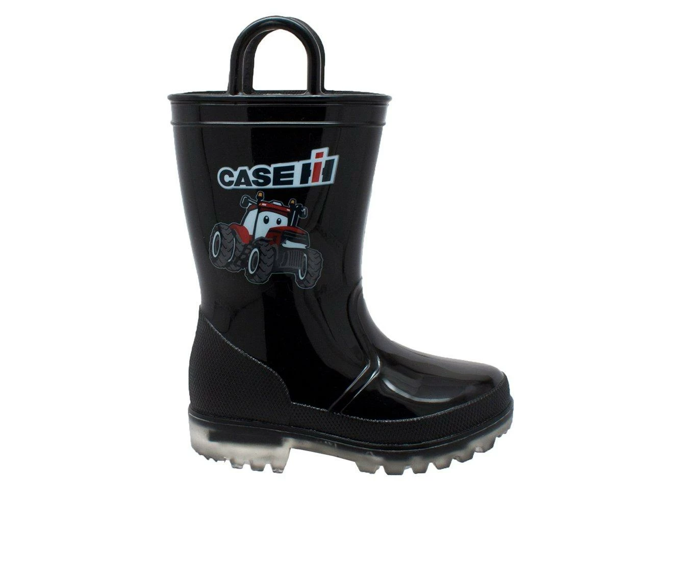 Boys' Case IH Toddler PVC Light-Up Rain Boots 2 Boys' Case IH Toddler PVC Light-Up Rain Boots - Image 2