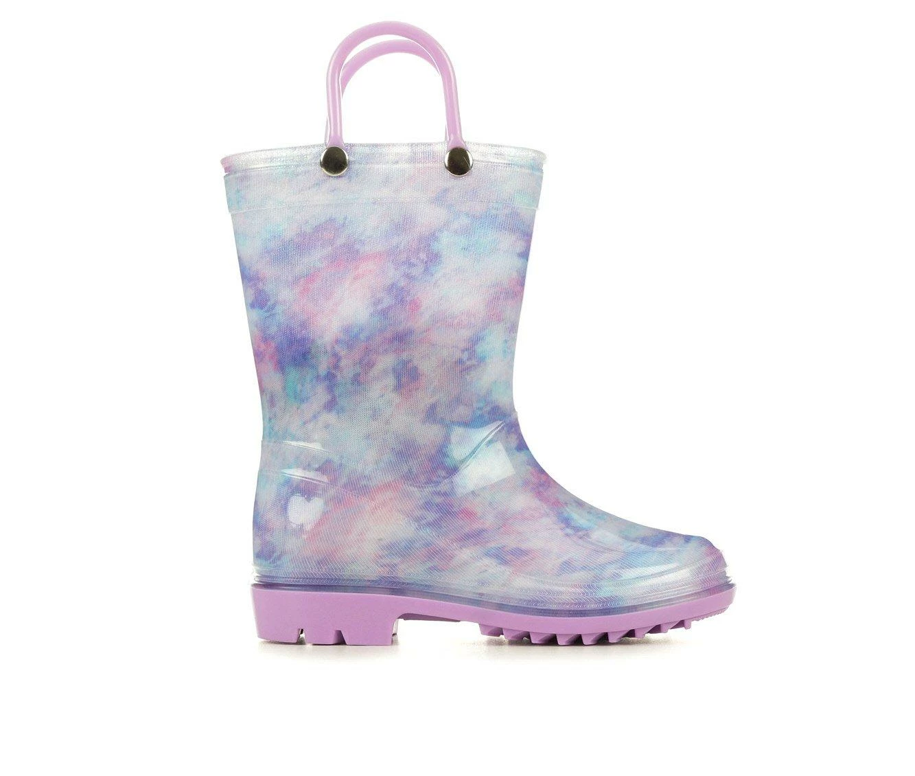 Girls' Capelli New York Toddler Pastel 1526 Rain Boots 2 Girls' Capelli New York Toddler Pastel 1526 Rain Boots - Image 2