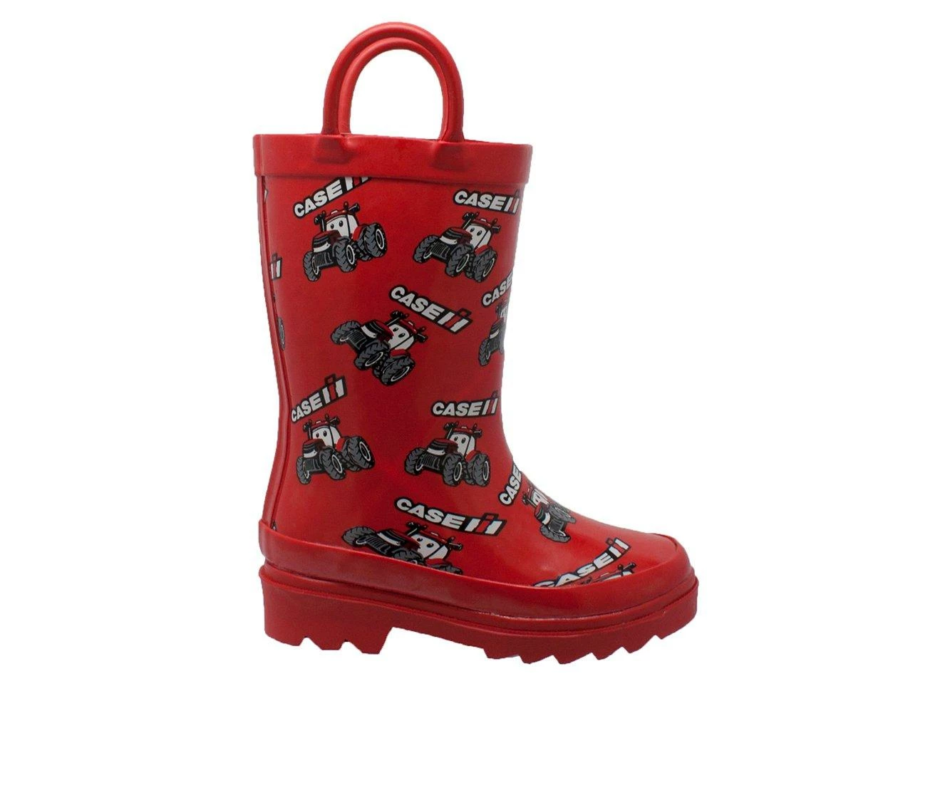 Boys' Case IH Toddler Big Red Rain Boots 2 Boys' Case IH Toddler Big Red Rain Boots - Image 2