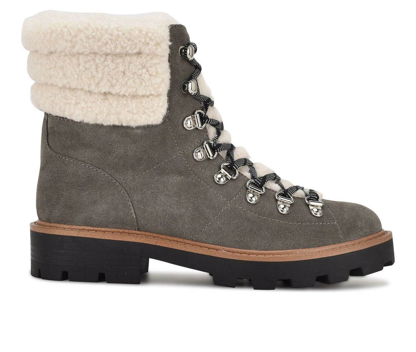 Women's Nine West Rima Lace-Up Boots 2 Women's Nine West Rima Lace-Up Boots - Image 2