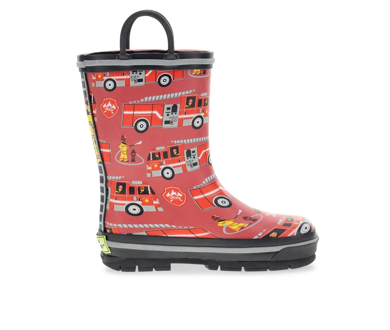 Boys' Western Chief Toddler Fire Truck Rescue Rain Boots 1 Boys' Western Chief Toddler Fire Truck Rescue Rain Boots