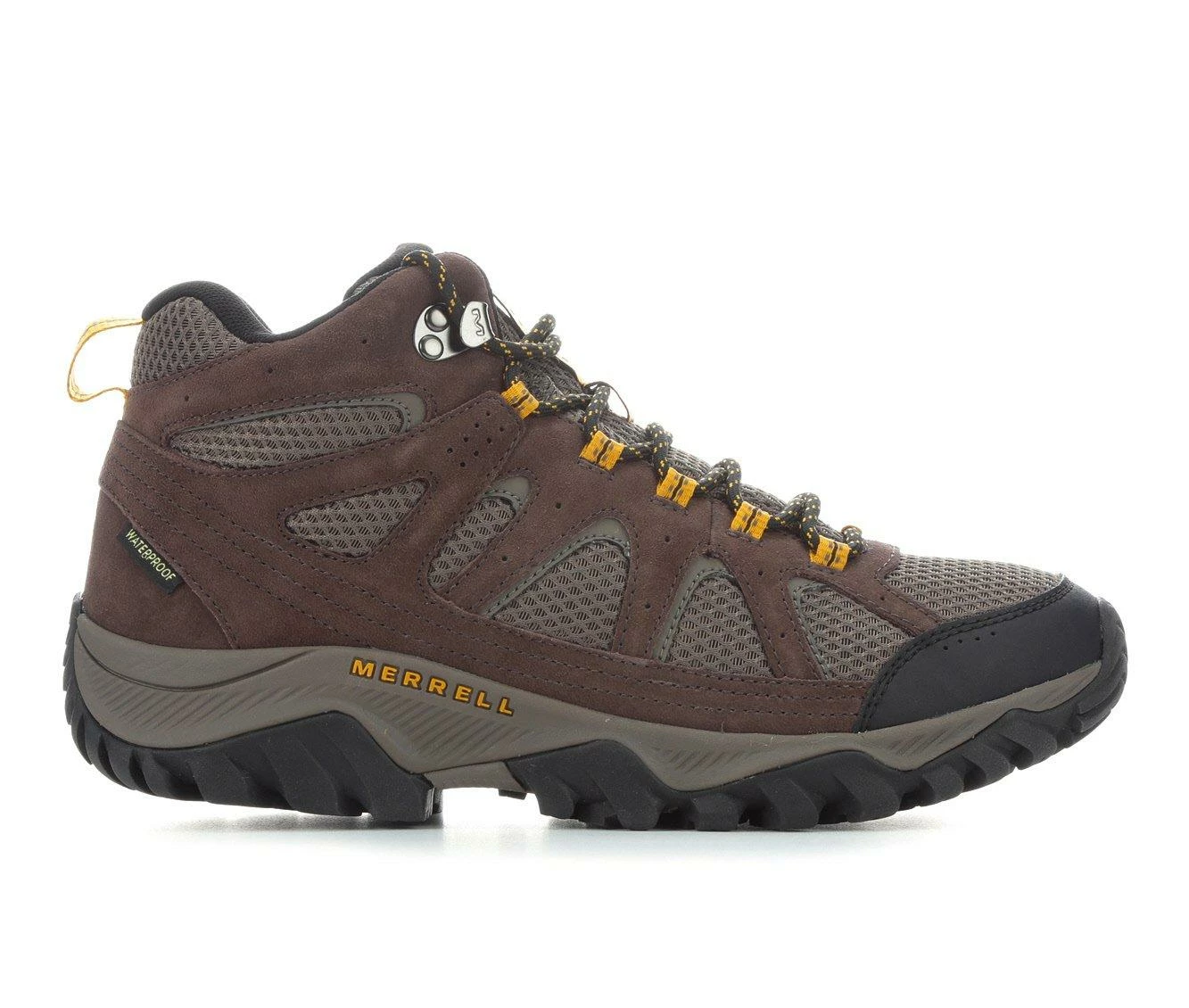 Men's Merrell OakCreek Mid Waterproof Hiking Boots 2 Men's Merrell OakCreek Mid Waterproof Hiking Boots - Image 2