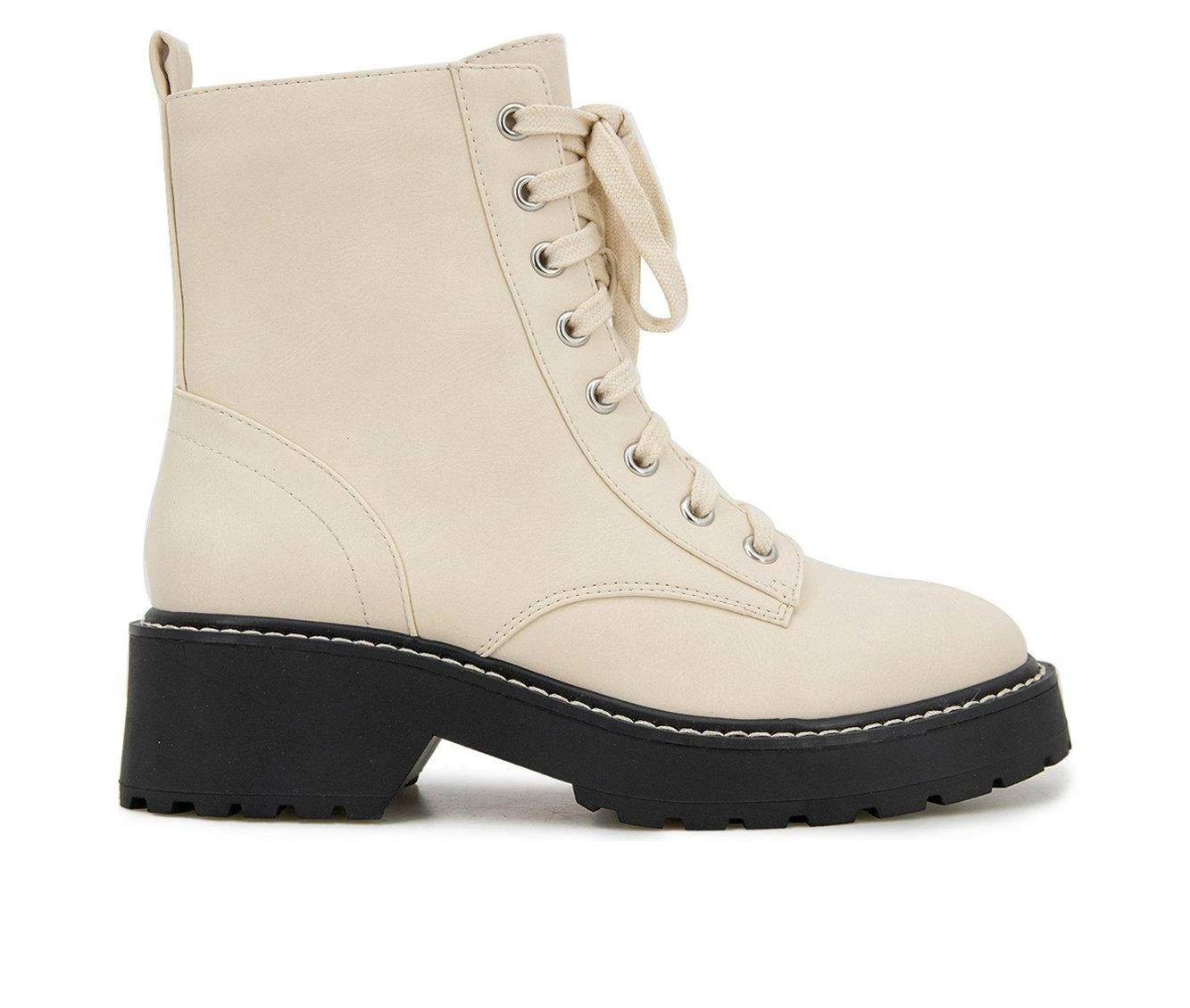 Women's XOXO Garrett Combat Boots 1 Women's XOXO Garrett Combat Boots