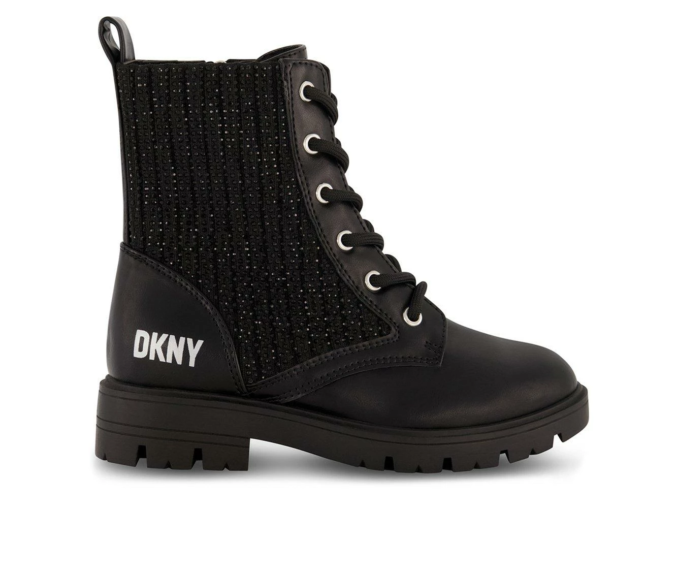 Girls' DKNY Little Kid & Big Kid Stassi Menia Combat Boots 2 Girls' DKNY Little Kid & Big Kid Stassi Menia Combat Boots - Image 2