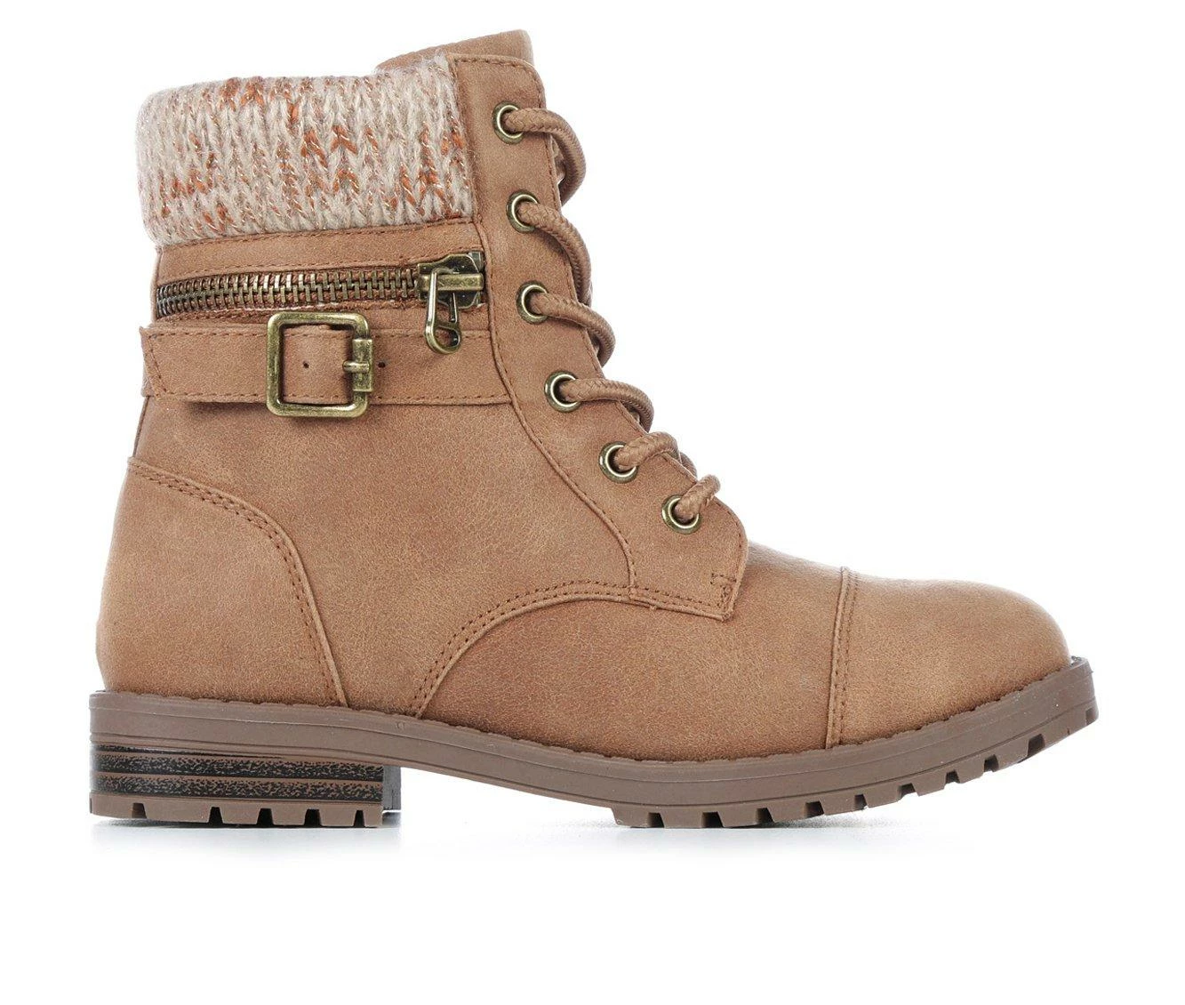 Girls' Unr8ed Little Kid & Big Kid Maeve Lace-Up Boots 1 Girls' Unr8ed Little Kid & Big Kid Maeve Lace-Up Boots
