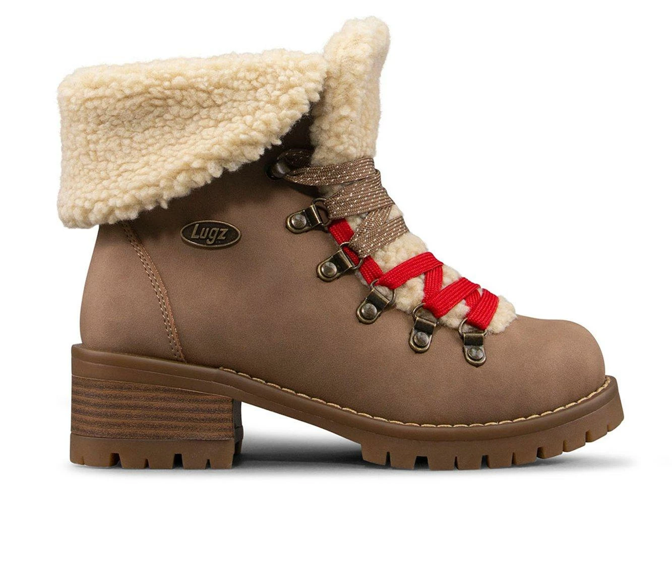 Women's Lugz Adore Fur Lace-Up Boots 2 Women's Lugz Adore Fur Lace-Up Boots - Image 2