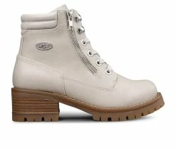 Women's Lugz Flirt Hi Zip Lugged Lace-Up Boots