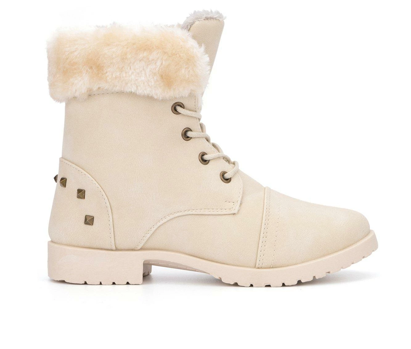 Girls' Olivia Miller Little Kid & Big Kid Odessa Lace-Up Boots 1 Girls' Olivia Miller Little Kid & Big Kid Odessa Lace-Up Boots