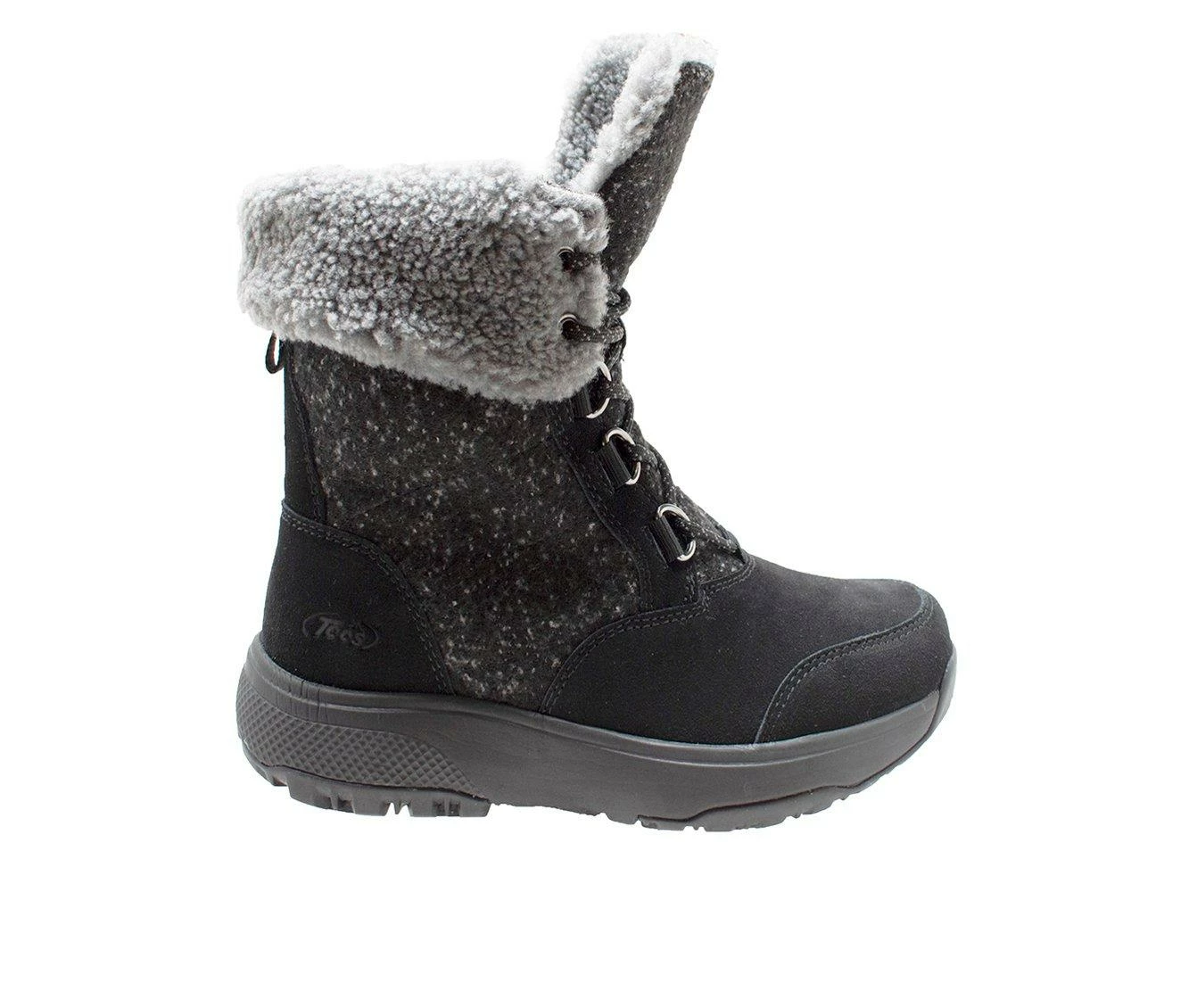 Women's Winter Tecs Fleece Lace Winter Boots 2 Women's Winter Tecs Fleece Lace Winter Boots - Image 2