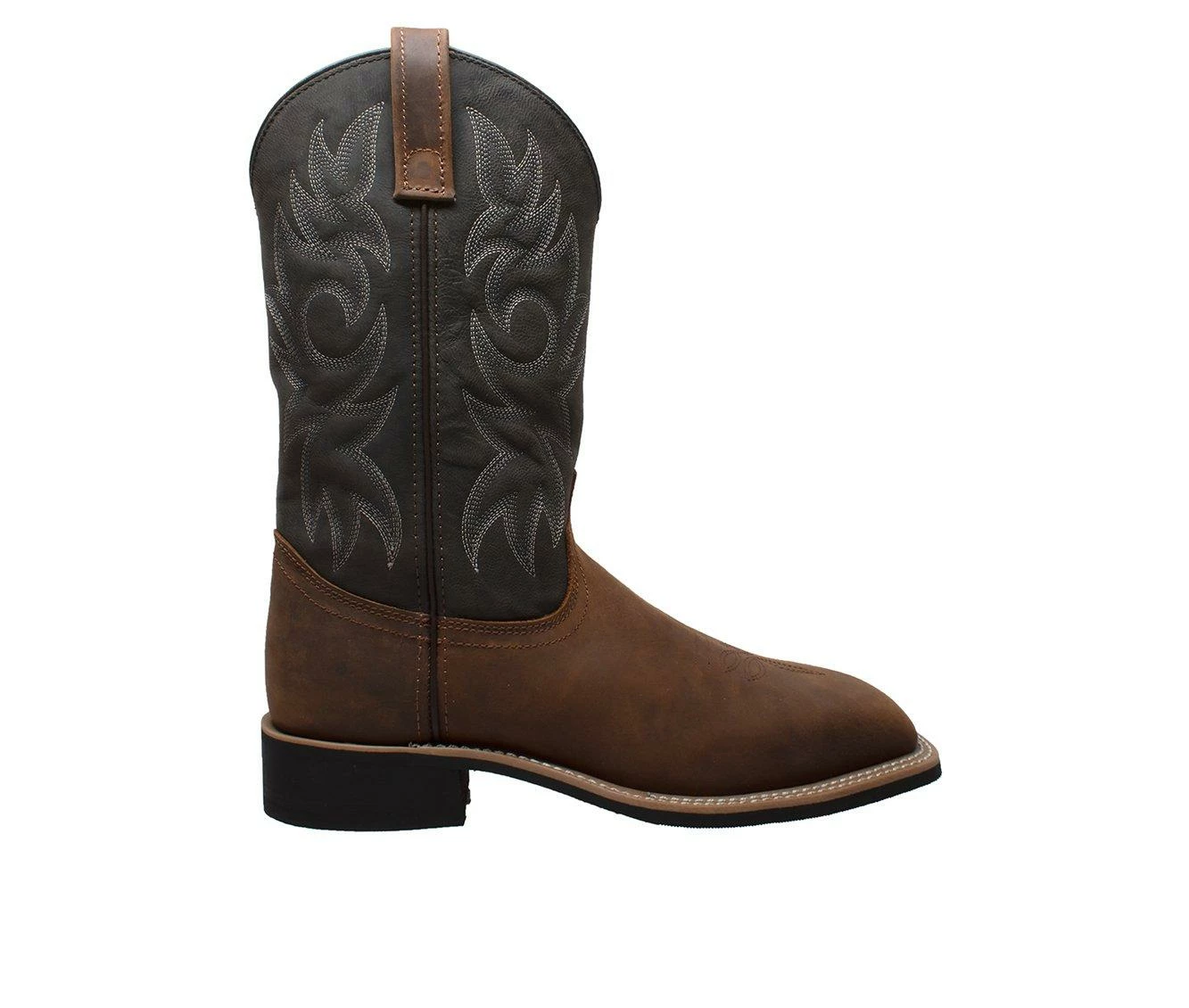 Men's AdTec 12" Work Western Square Toe Cowboy Boots 1 Men's AdTec 12" Work Western Square Toe Cowboy Boots