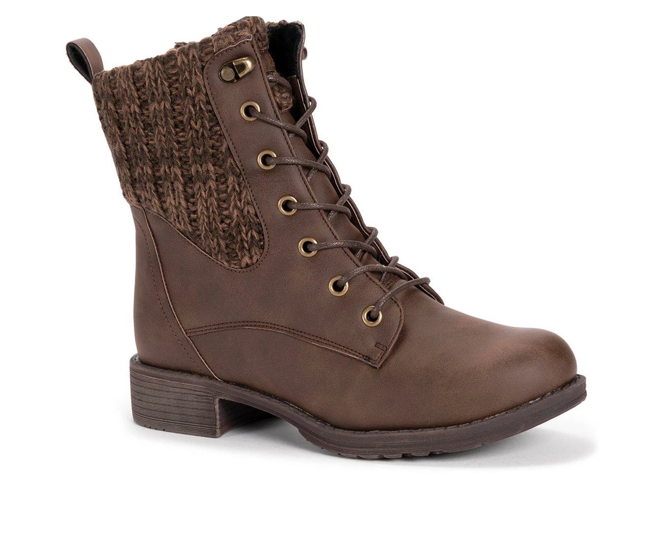 Women's LUKEES By MUK LUKS Hiker Everest Combat Boots 3 Women's LUKEES By MUK LUKS Hiker Everest Combat Boots - Image 3