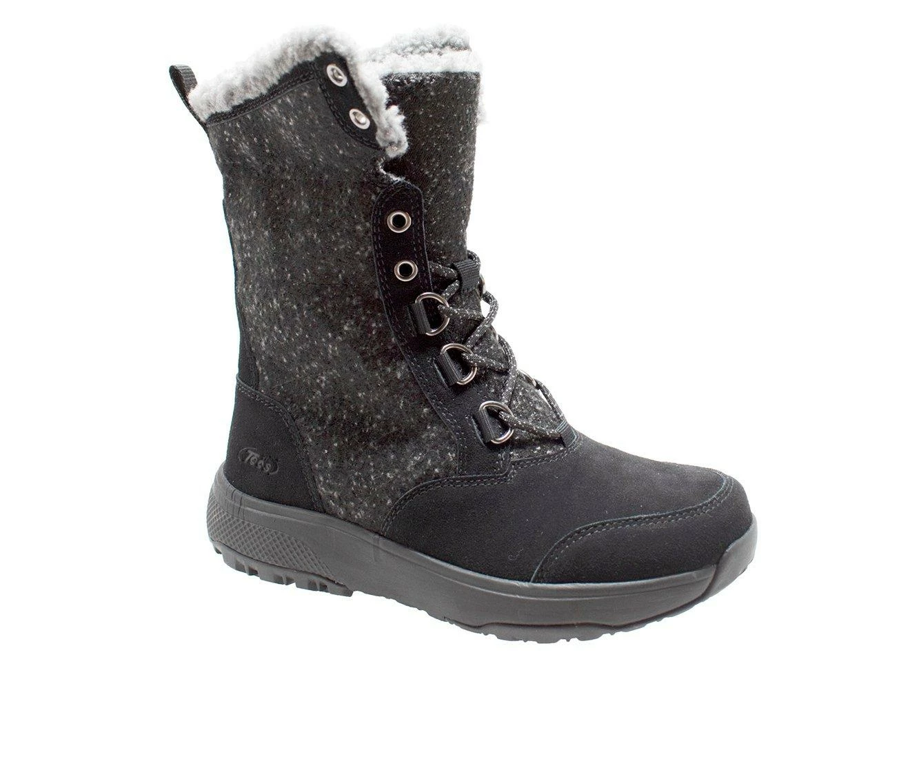 Women's Winter Tecs Fleece Lace Winter Boots 3 Women's Winter Tecs Fleece Lace Winter Boots - Image 3