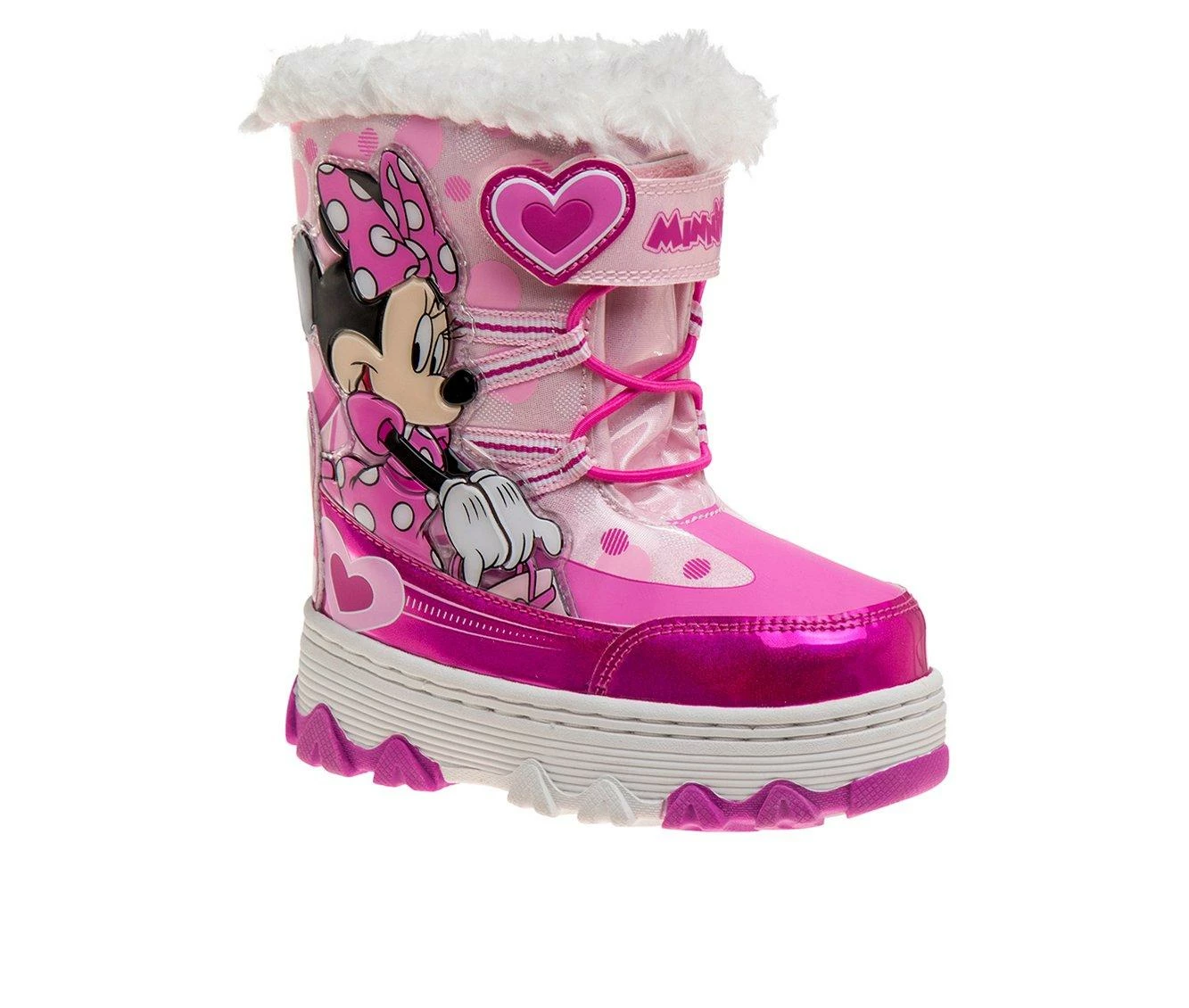 Girls' Disney Toddler & Little Kid Warm Minnie Winter Boots 3 Girls' Disney Toddler & Little Kid Warm Minnie Winter Boots - Image 3