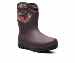 Women's Bogs Footwear Neo Classic Mid Glossy Abstract Rain Boots 8 Women's Bogs Footwear Neo Classic Mid Glossy Abstract Rain Boots -Discovery Expedition Shop 2 384