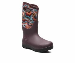 Women's Bogs Footwear Neo Classic Tall Glossy Abstract Rain Boots -Discovery Expedition Shop 2 387