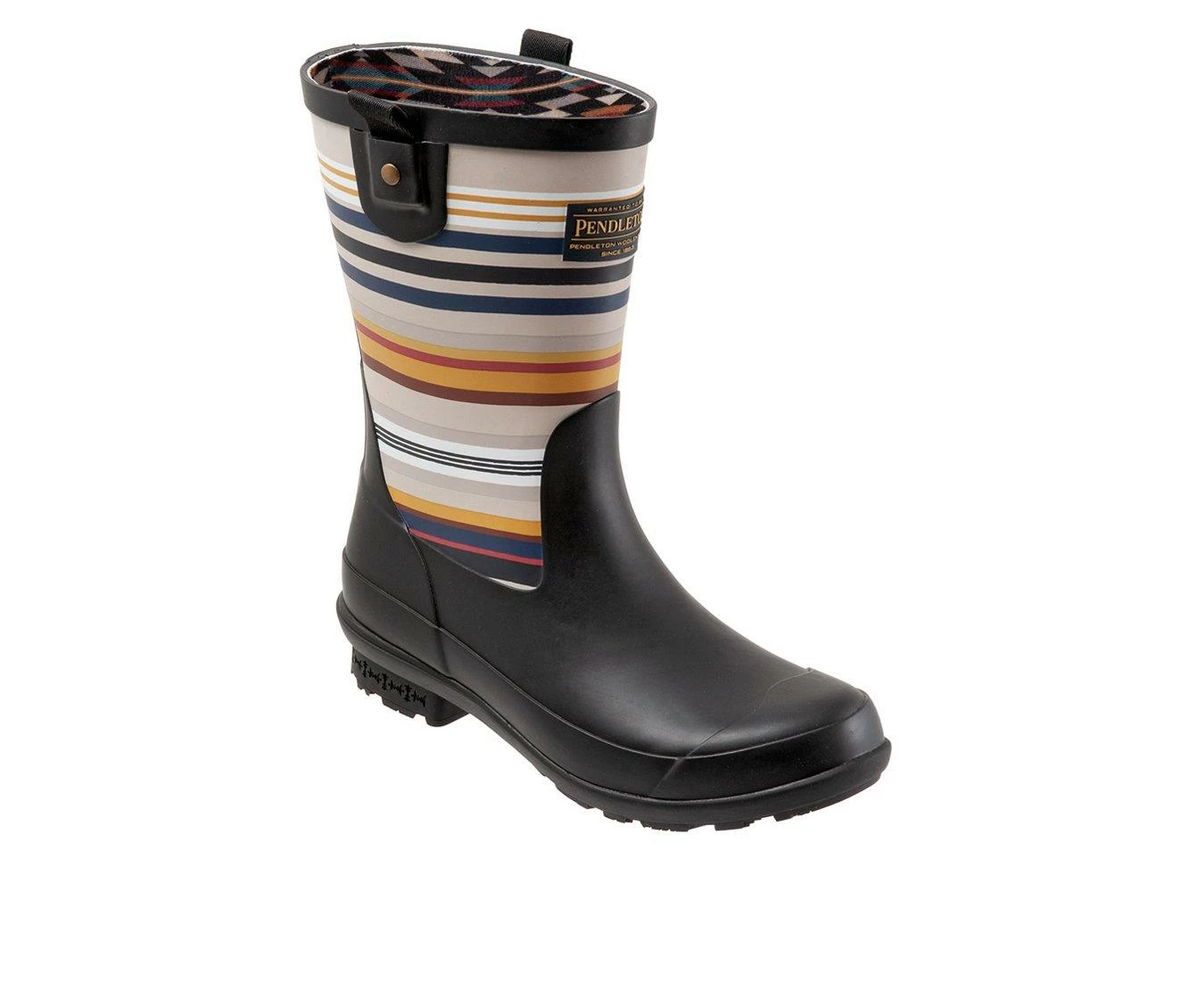 Women's Pendleton Bridger Stripe Mid Rain Boots 3 Women's Pendleton Bridger Stripe Mid Rain Boots - Image 3