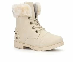 Girls' Olivia Miller Toddler Sofia Lace-Up Boots 8 Girls' Olivia Miller Toddler Sofia Lace-Up Boots -Discovery Expedition Shop 2 4