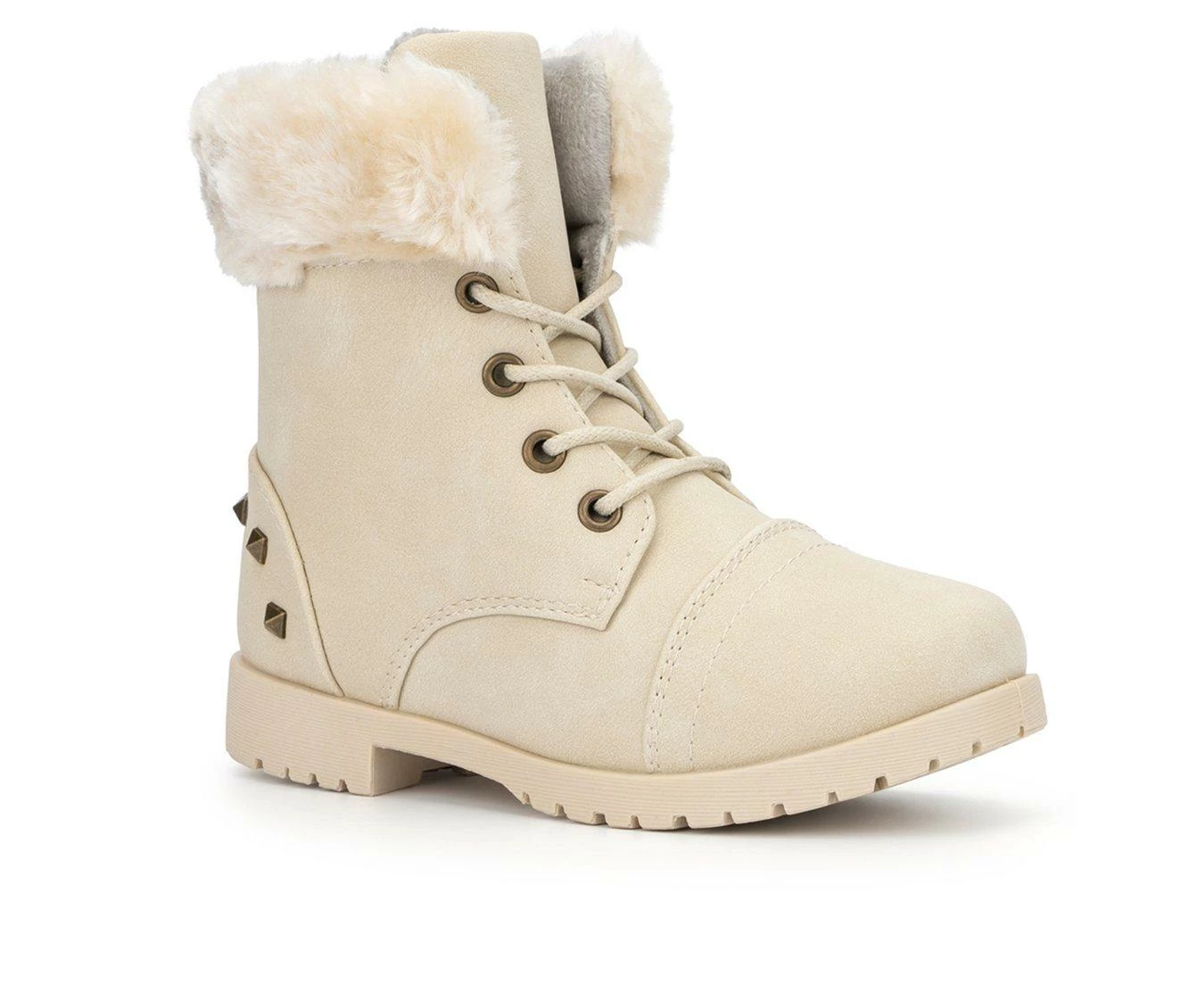 Girls' Olivia Miller Toddler Sofia Lace-Up Boots 3 Girls' Olivia Miller Toddler Sofia Lace-Up Boots - Image 3