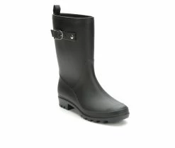 Women's Capelli New York Matte Solid Mid Rain Boots -Discovery Expedition Shop 2 408