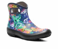 Women's Bogs Footwear Patch Ankle Rose Garden Rain Boots -Discovery Expedition Shop 2 425