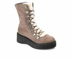 Women's Journee Collection Kannon Platform Lace-Up Boots -Discovery Expedition Shop 2 49