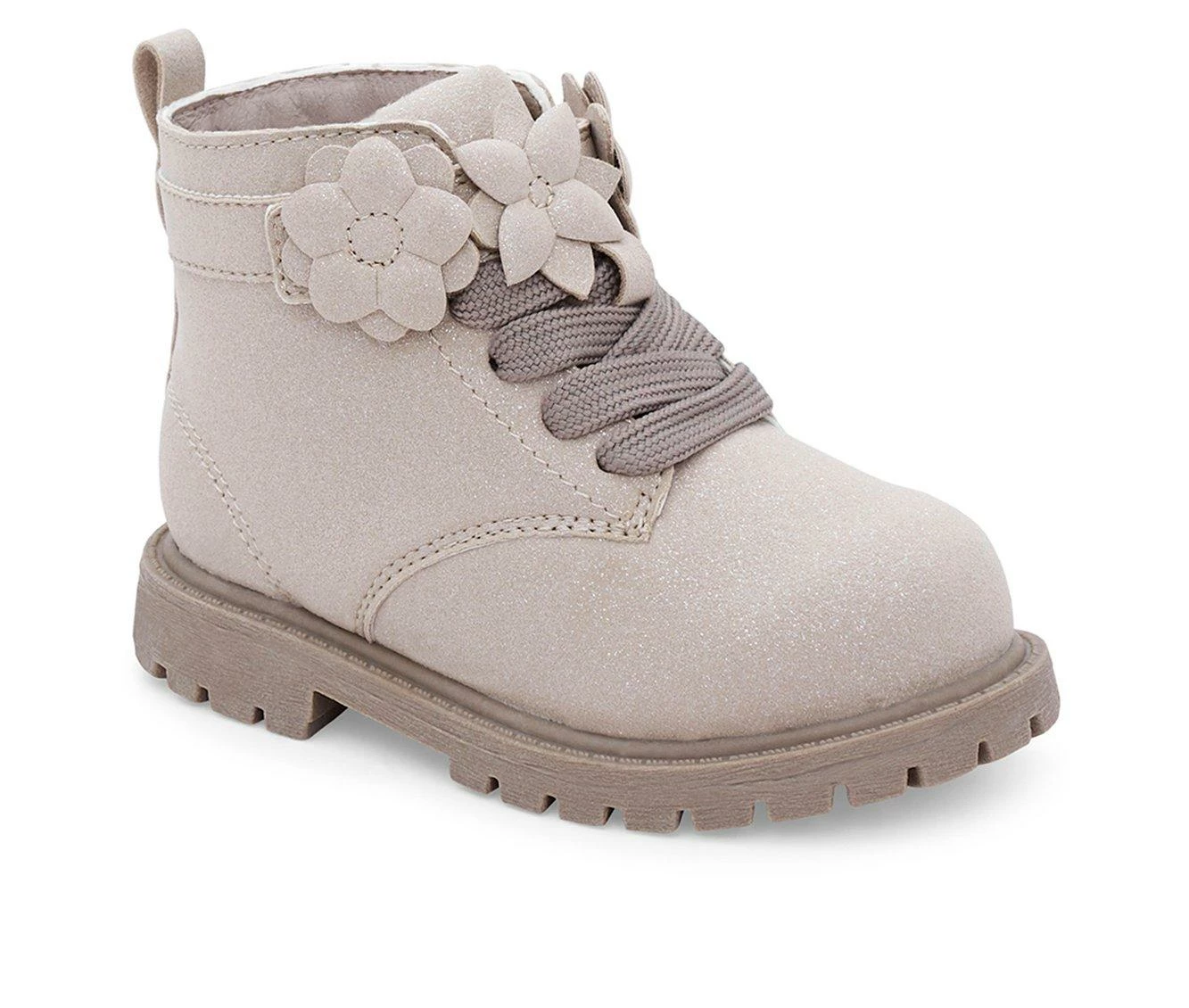 Girls' Carters Infant & Toddler & Little Kid Daffodil Lace-Up Boots 3 Girls' Carters Infant & Toddler & Little Kid Daffodil Lace-Up Boots - Image 3