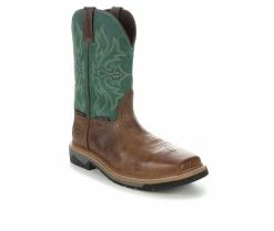 Men's Justin Boots SE4105 Stampede Bolt Comp Toe Cowboy Boots 8 Men's Justin Boots SE4105 Stampede Bolt Comp Toe Cowboy Boots -Discovery Expedition Shop 2 538