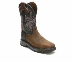 Men's Justin Boots Commander Steel Toe Cowboy Boots 8 Men's Justin Boots Commander Steel Toe Cowboy Boots -Discovery Expedition Shop 2 583