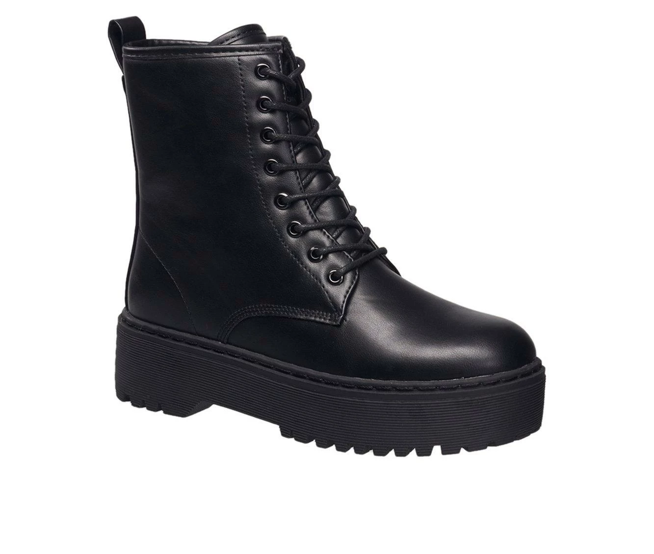 Women's C&C California Lucie Platform Combat Boots 3 Women's C&C California Lucie Platform Combat Boots - Image 3