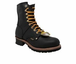Men's AdTec 9" Waterproof Steel Toe Logger Work Boots 8 Men's AdTec 9" Waterproof Steel Toe Logger Work Boots -Discovery Expedition Shop 2 685