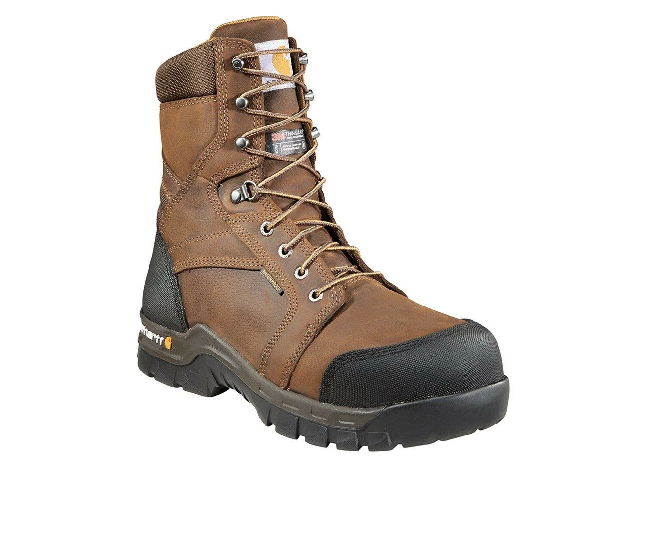 Men's Carhartt CMF8389 Comp Toe Insulated Work Boots 3 Men's Carhartt CMF8389 Comp Toe Insulated Work Boots - Image 3