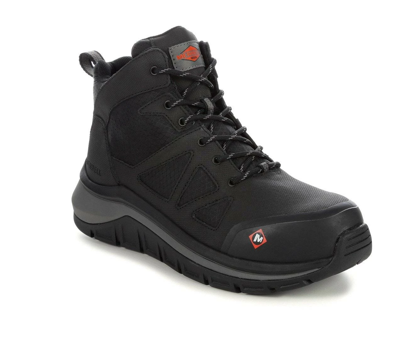 Men's Merrell Work Fullbench Speed Mid CF Work Boots 3 Men's Merrell Work Fullbench Speed Mid CF Work Boots - Image 3