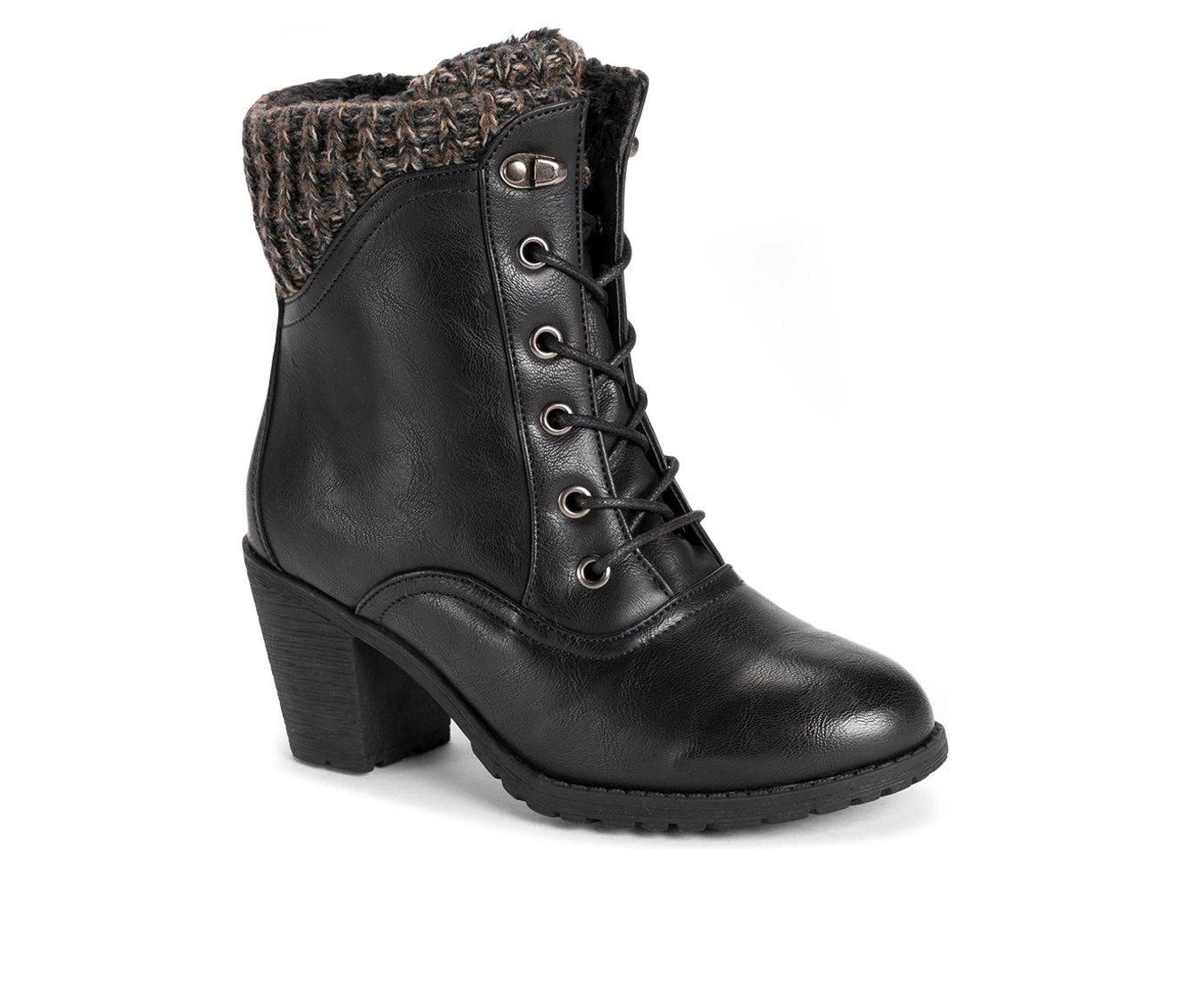 Women's LUKEES By MUK LUKS Lacy Lori Fashion Hiking Boots 3 Women's LUKEES By MUK LUKS Lacy Lori Fashion Hiking Boots - Image 3