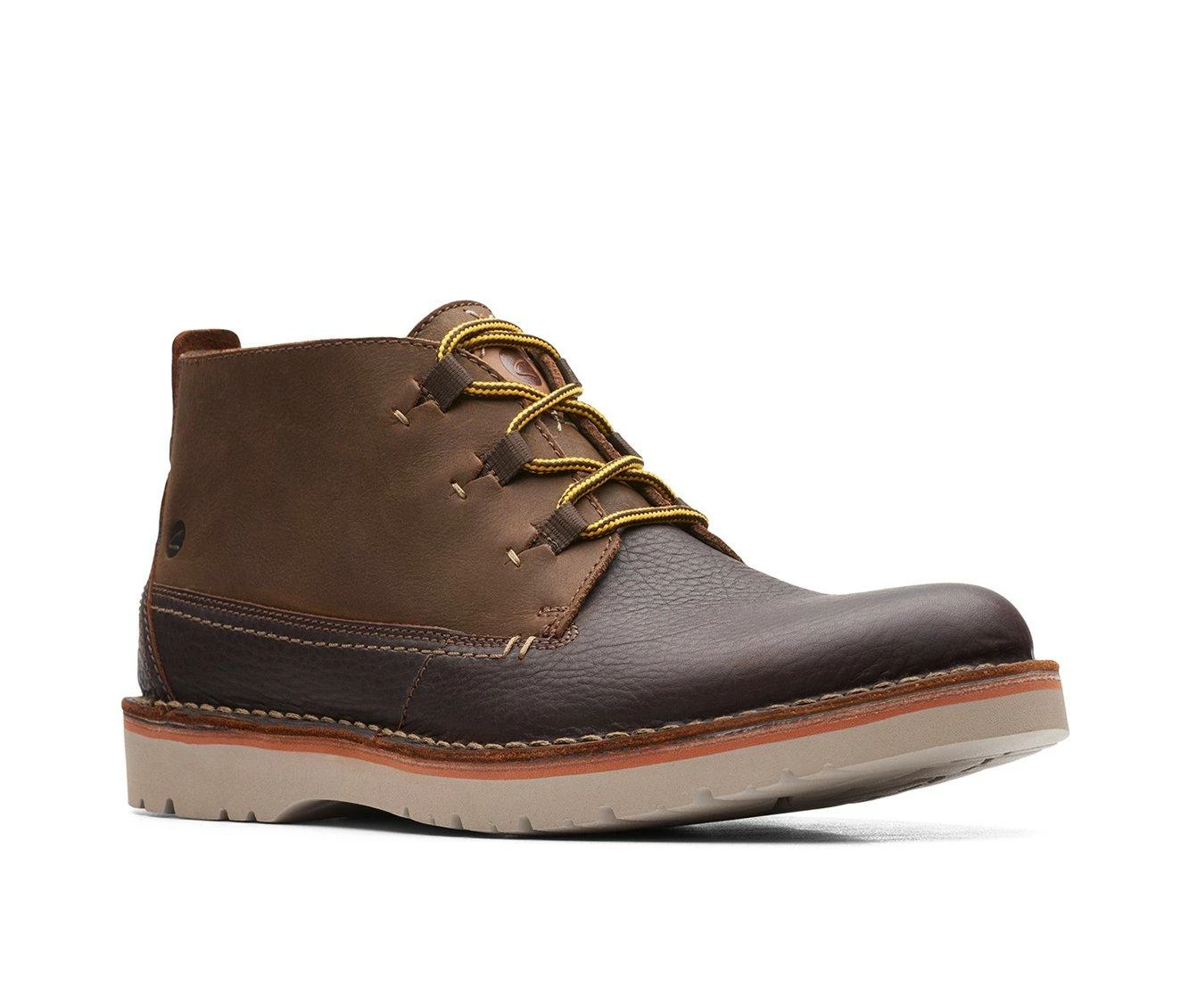 Men's Clarks Eastford Mid Chukka Boots 3 Men's Clarks Eastford Mid Chukka Boots - Image 3
