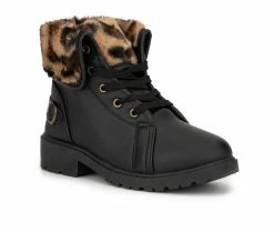 Girls' Olivia Miller Little Kid & Big Kid Alivia Lace-Up Boots 8 Girls' Olivia Miller Little Kid & Big Kid Alivia Lace-Up Boots -Discovery Expedition Shop 2 84