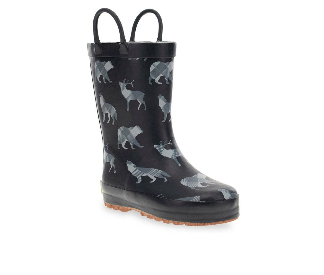 Boys' Western Chief Toddler Woodland Plaid Rain Boots 3 Boys' Western Chief Toddler Woodland Plaid Rain Boots - Image 3