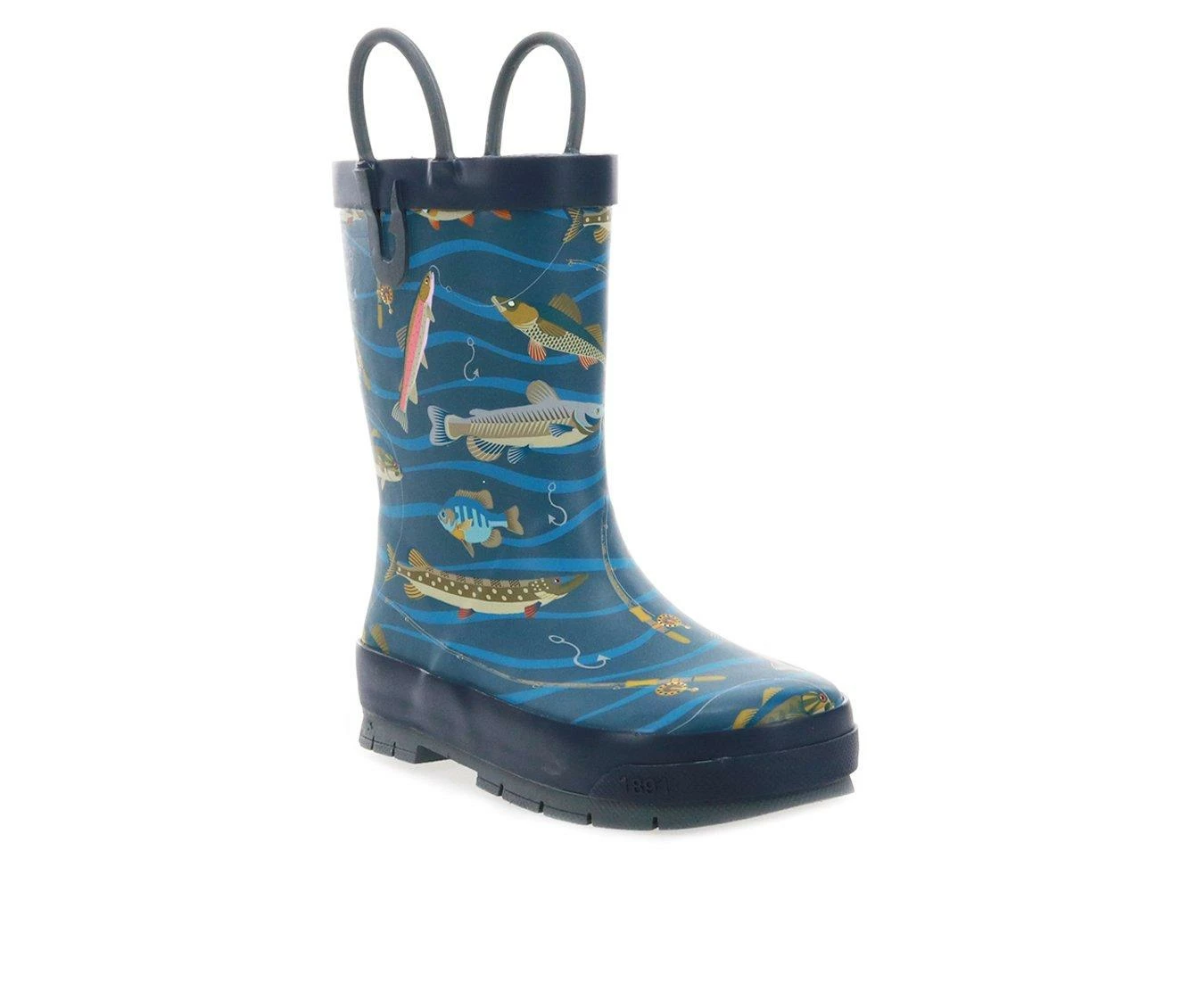 Boys' Western Chief Toddler Gone Fish'n Rain Boots 3 Boys' Western Chief Toddler Gone Fish'n Rain Boots - Image 3